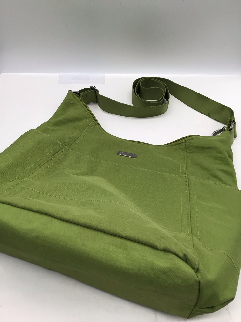 Baggallini Lime Green Nylon Shoulder Bag - Picture 11 of 11